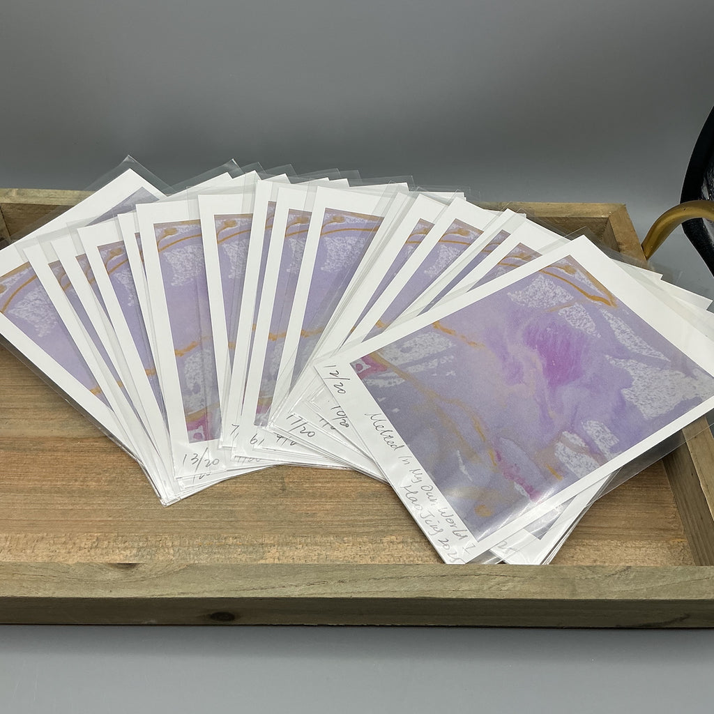 Melted In My Own World No. 1 - Limited Edition Art Print