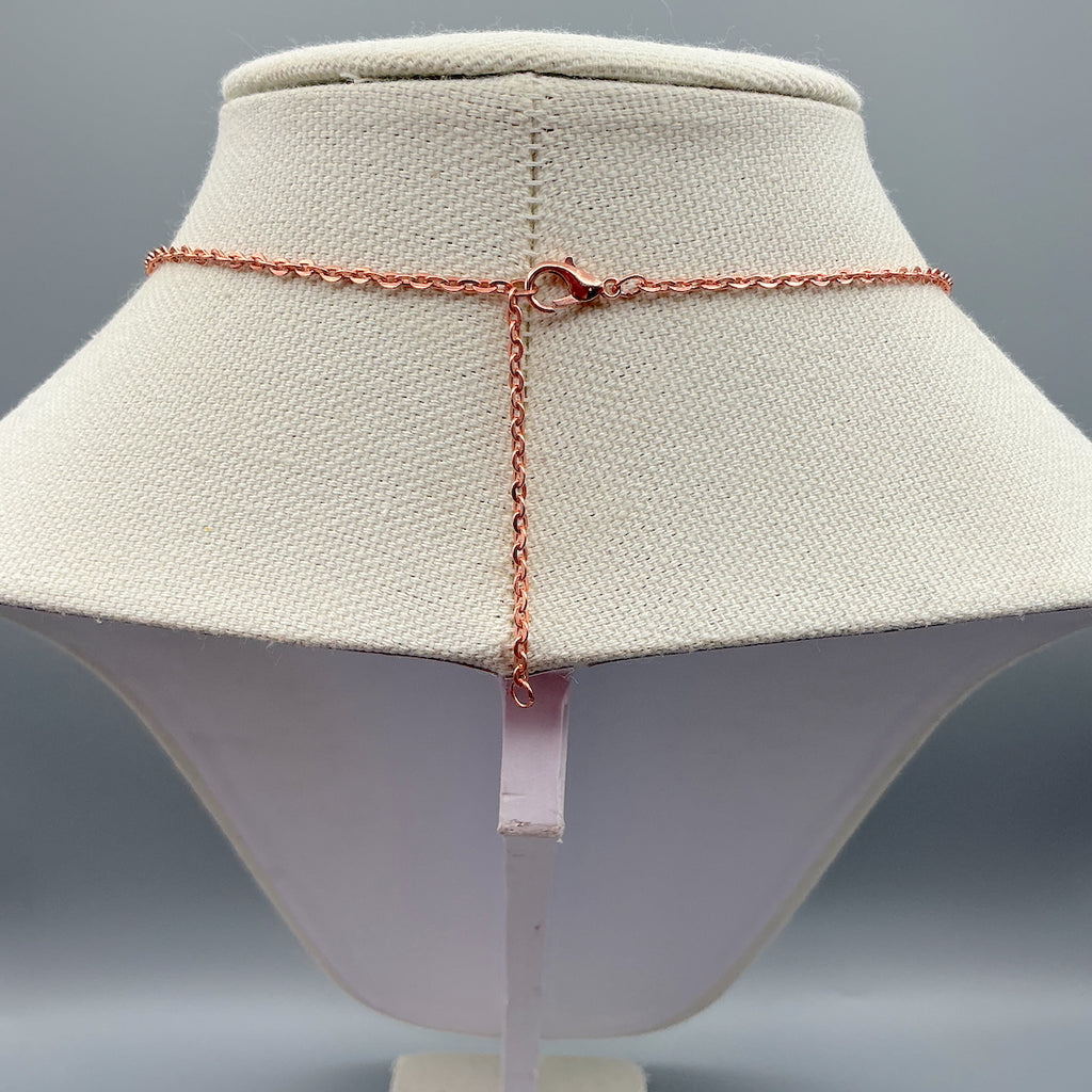 Enamel Pendant, Pearl and Gemstone Necklace