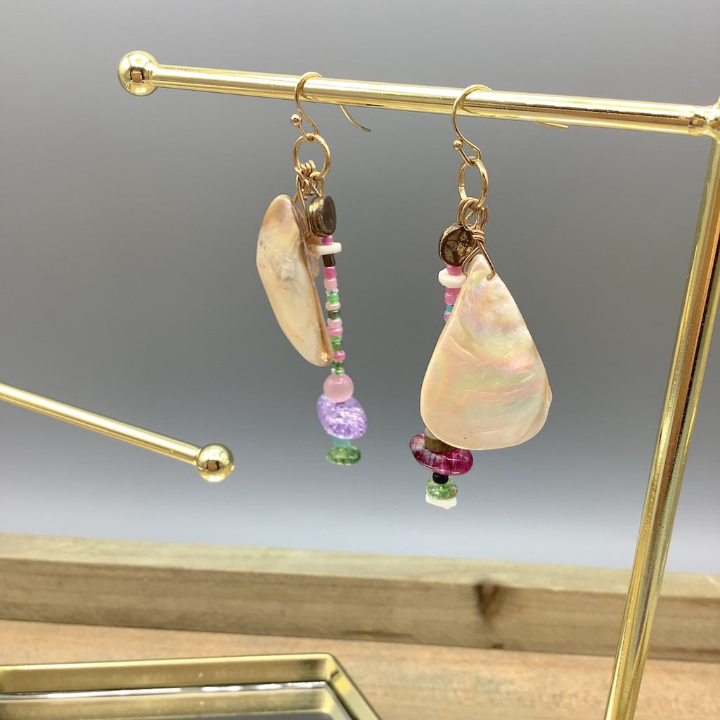 Shell Bead Earrings