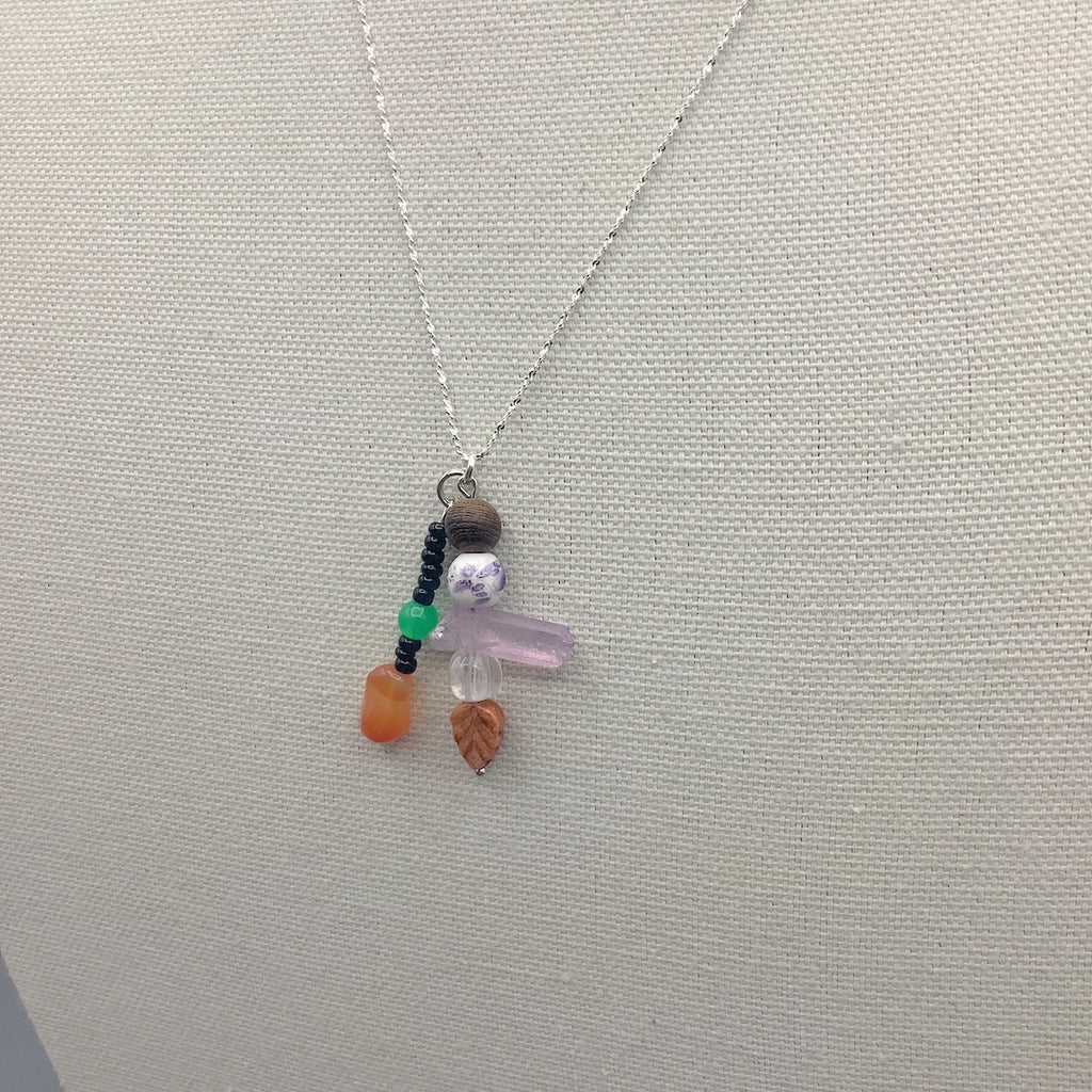 Agate Sterling Silver .925 Necklace