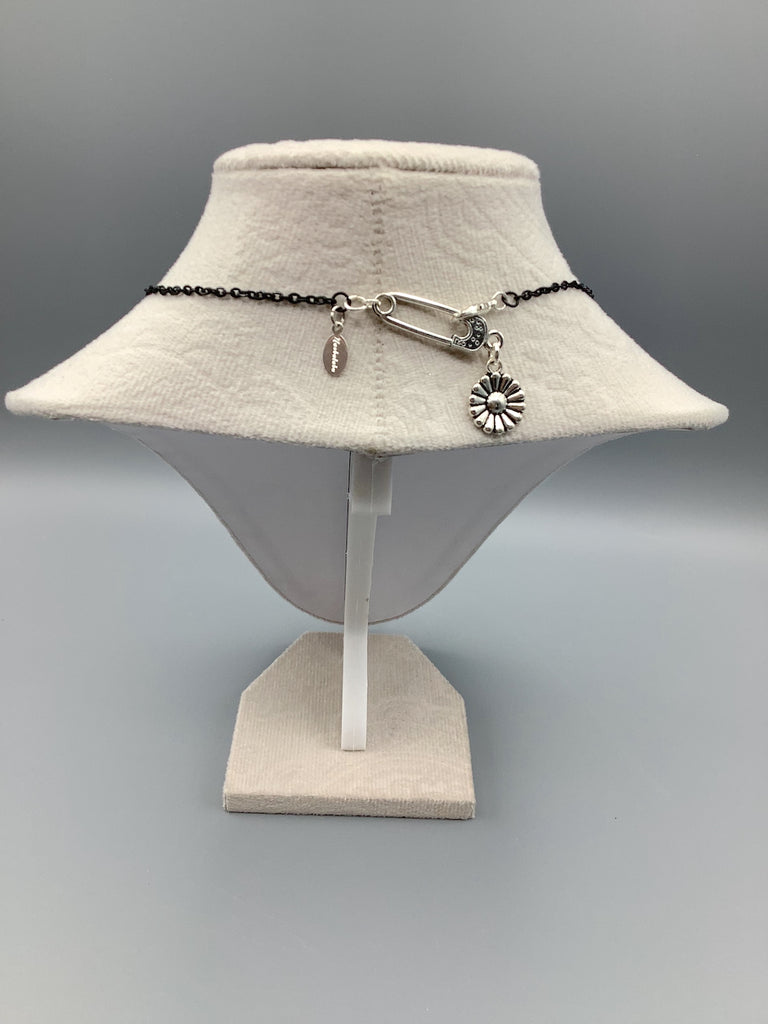 Floral Spaceman Necklace
