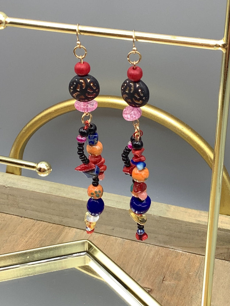 Fire and Ice Earrings
