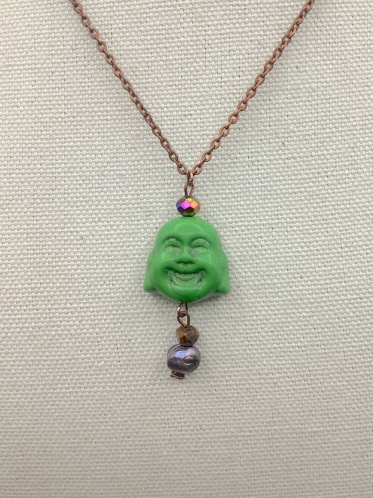 Laughing Buddha Necklace
