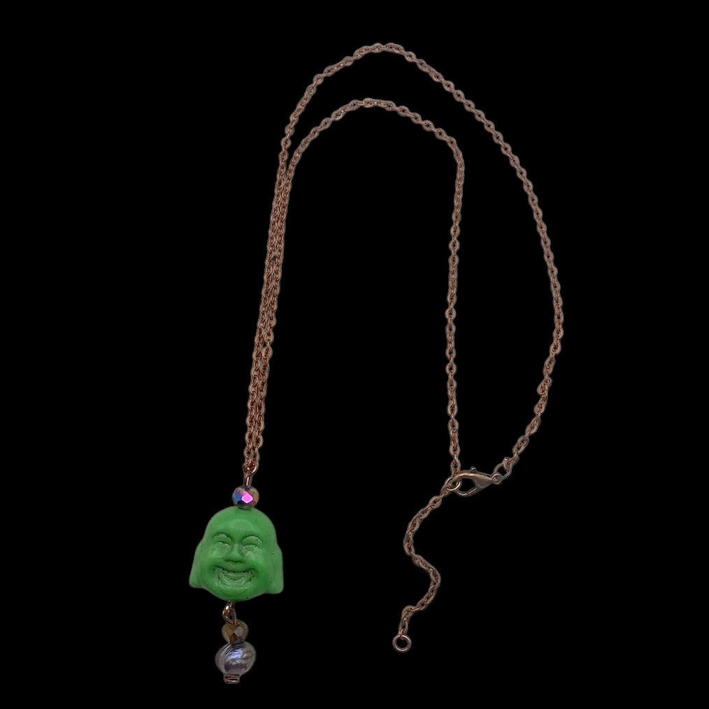 Laughing Buddha Necklace